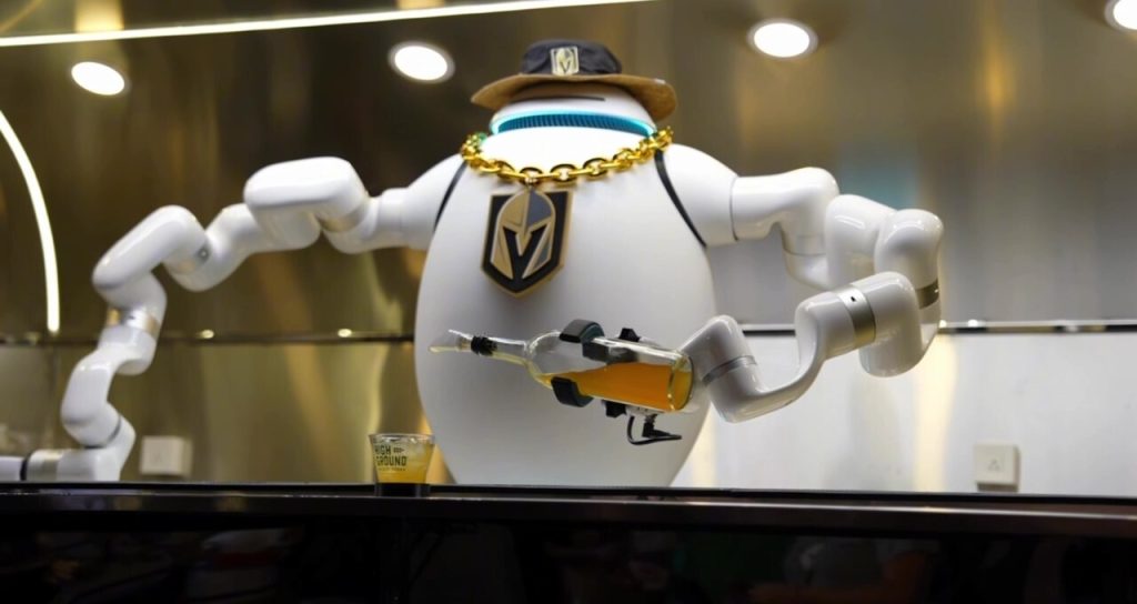 ADAM robot bartender