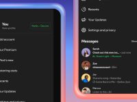 Spotify Messages features